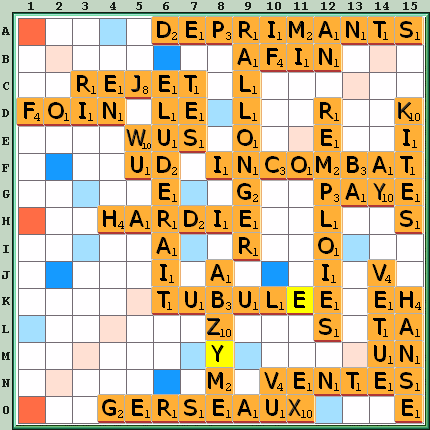 Grille de jeu