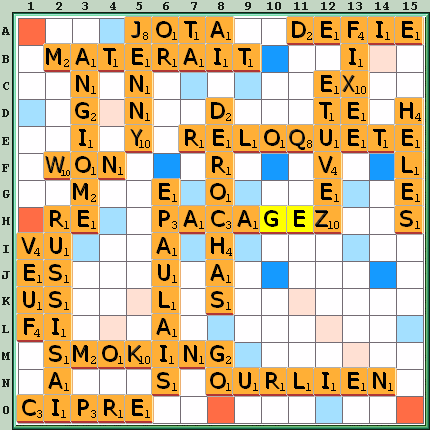 Grille de jeu