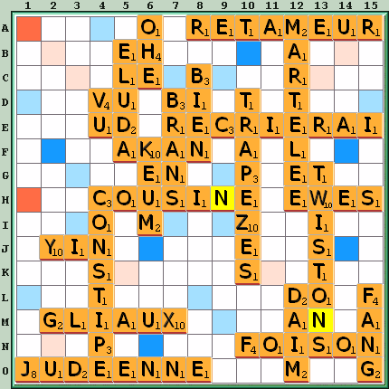 Grille de jeu