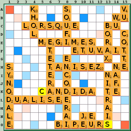 Grille de jeu