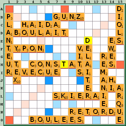 Grille de jeu