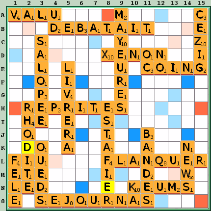 Grille de jeu