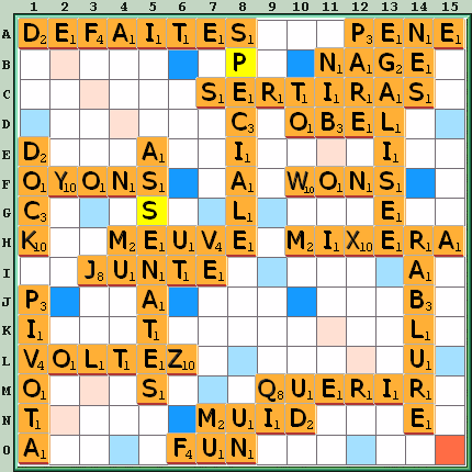 Grille de jeu