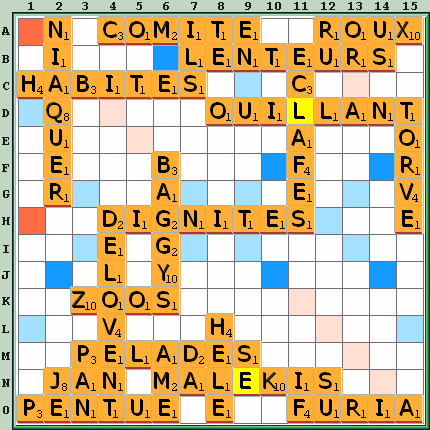 Grille de jeu
