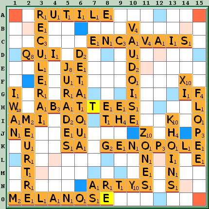 Grille de jeu