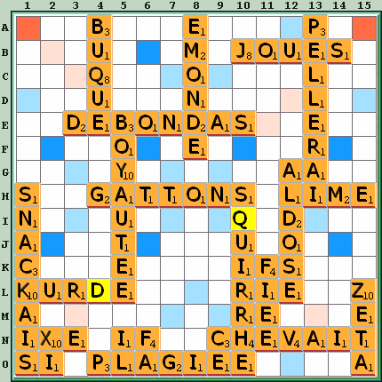 Grille de jeu