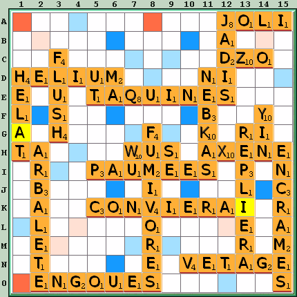 Grille de jeu
