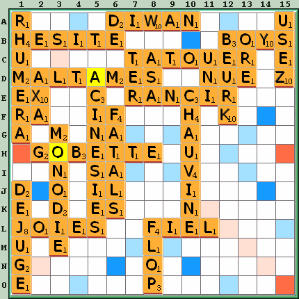 Grille de jeu