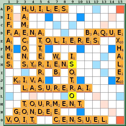 Grille de jeu