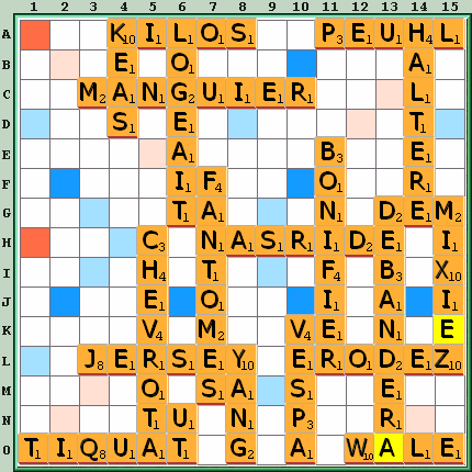 Grille de jeu