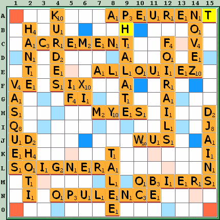 Grille de jeu