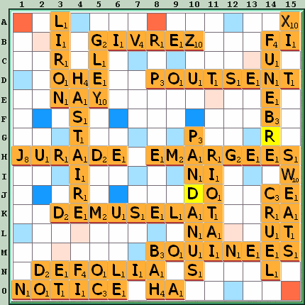 Grille de jeu