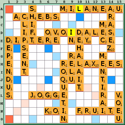 Grille de jeu