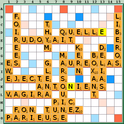 Grille de jeu