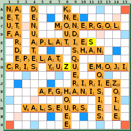 Grille de jeu