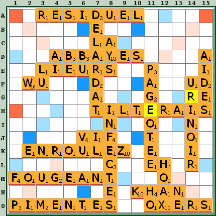 Grille de jeu