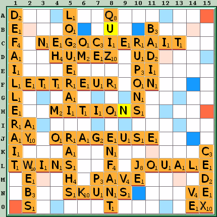 Grille de jeu