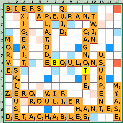 Grille de jeu
