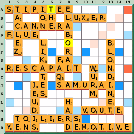 Grille de jeu