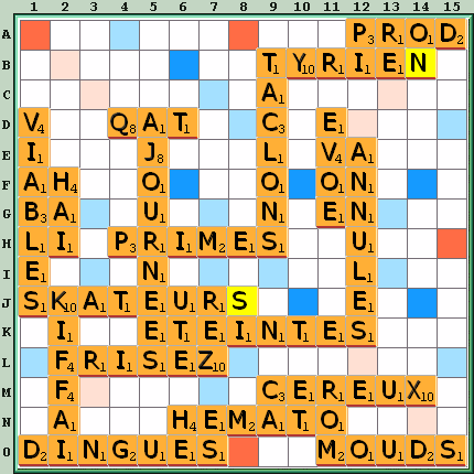 Grille de jeu