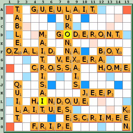 Grille de jeu