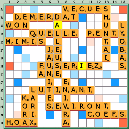Grille de jeu