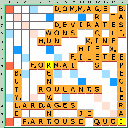 Grille de jeu