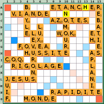 Grille de jeu