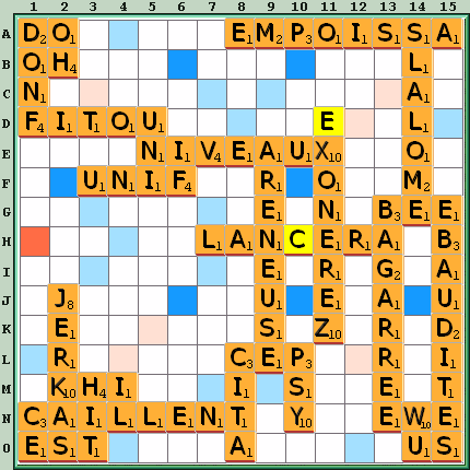 Grille de jeu