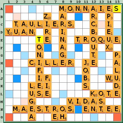 Grille de jeu