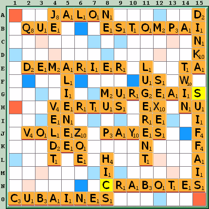 Grille de jeu