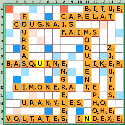 Grille de jeu