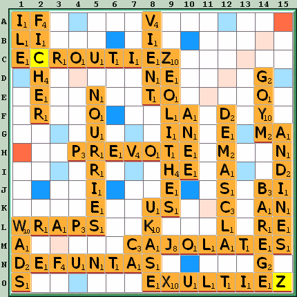 Grille de jeu