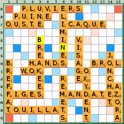 Grille de jeu