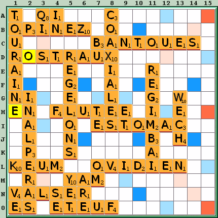 Grille de jeu