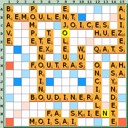 Grille de jeu