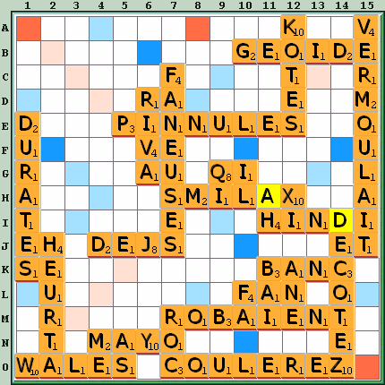 Grille de jeu