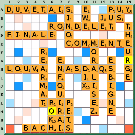 Grille de jeu