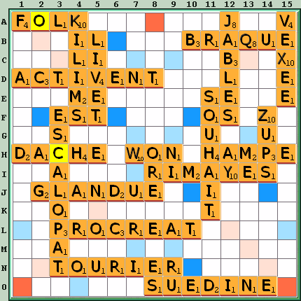 Grille de jeu