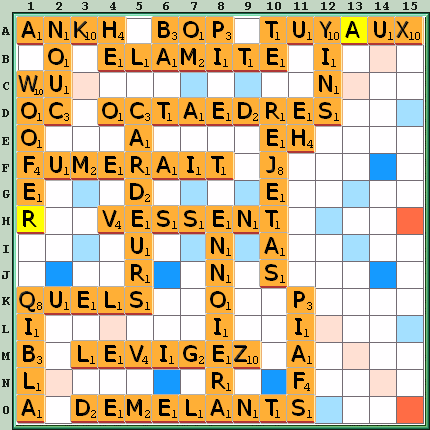 Grille de jeu