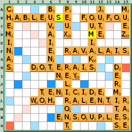 Grille de jeu