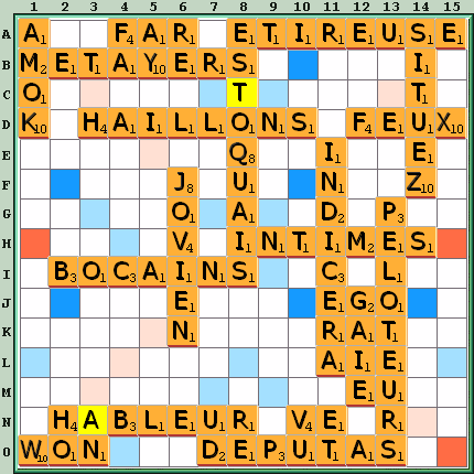 Grille de jeu