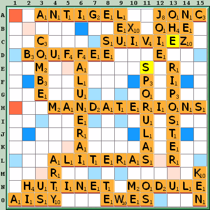 Grille de jeu