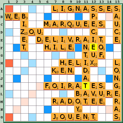Grille de jeu