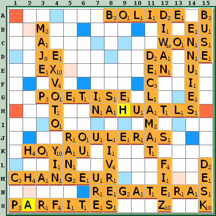 Grille de jeu