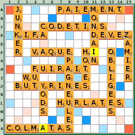 Grille de jeu