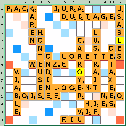 Grille de jeu