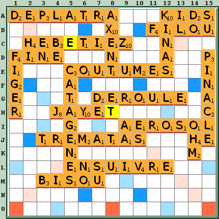 Grille de jeu