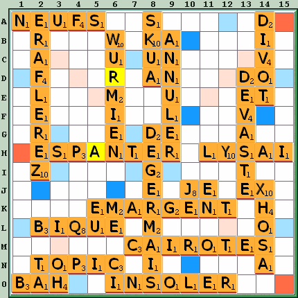 Grille de jeu