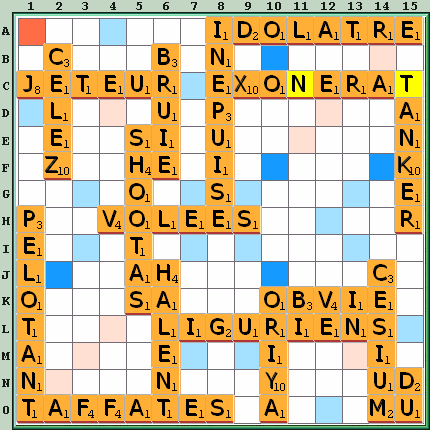 Grille de jeu